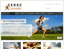 Tablet Screenshot of ceroc.ca